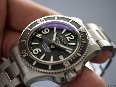 breitling superocean 42 schwarz|Breitling Superocean 42 review.